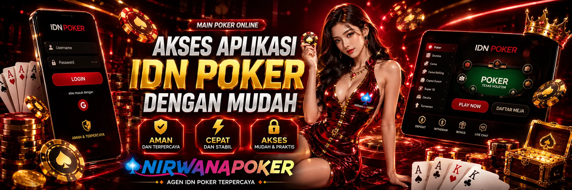 IDN POKER WELCOME