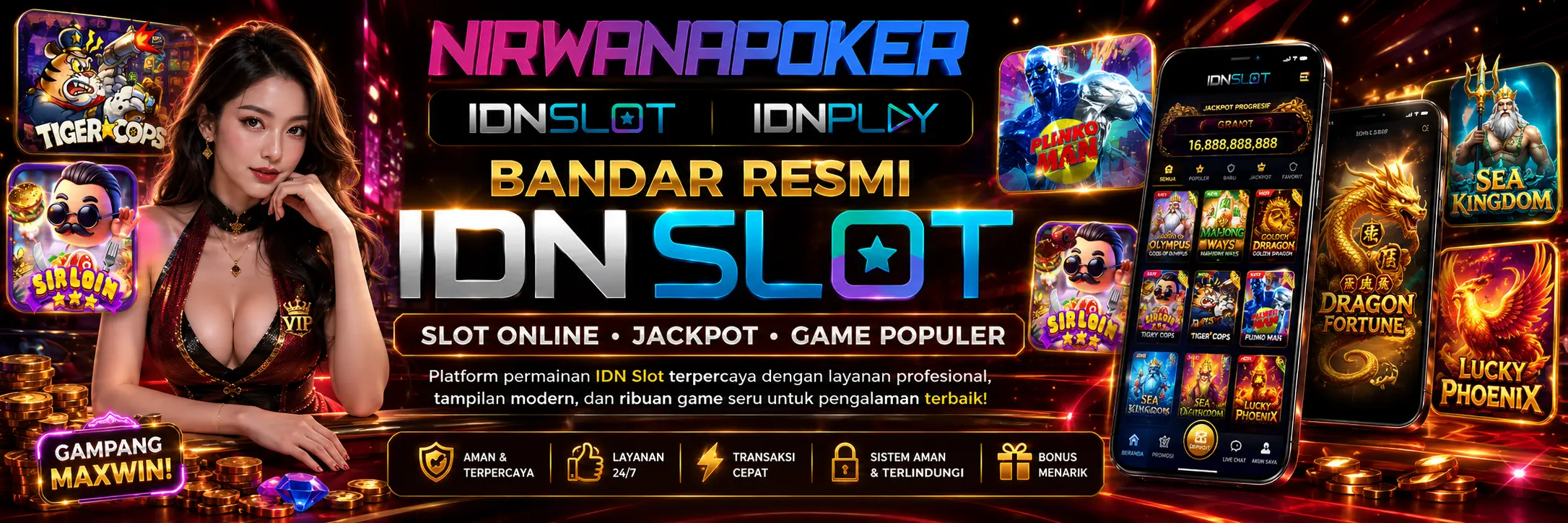 LUCKY DRAW IDN POKER